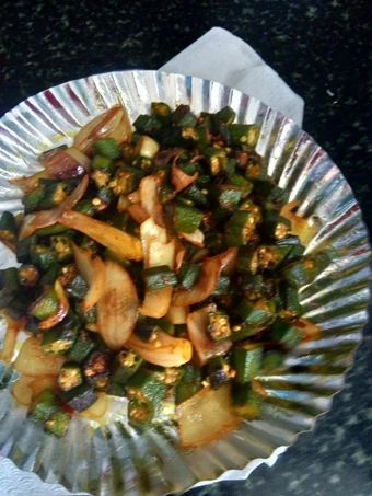 Recipe Chilli bhindi which Delicious