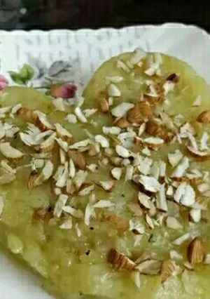 A picture of Potato halwa.