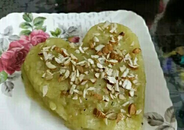 Potato halwa