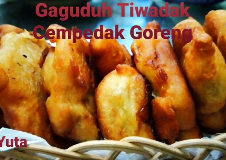 Resep Gaguduh Tiwadak (Cempedak Goreng), Bisa Manjain Lidah