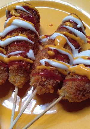 Foto resep Corndog (jajanan korea)