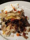 Brad's ez black bean and steak tamale pie