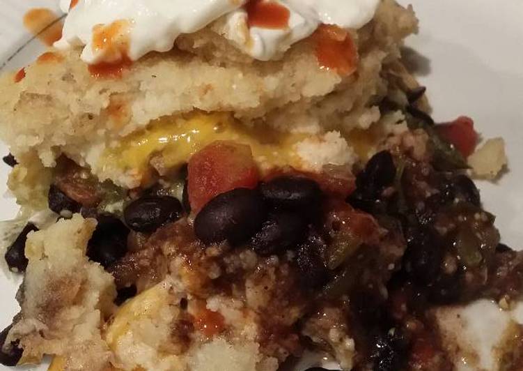 Simple Way to Prepare Quick Brad’s ez black bean and steak tamale pie