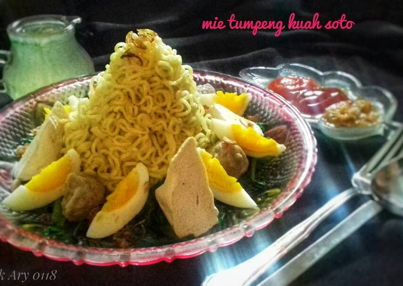Mie tumpeng kuah soto #pr_anekamiekuah