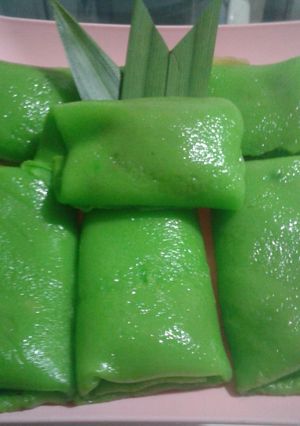 Foto resep Dadar gulung isi unti kelapa
