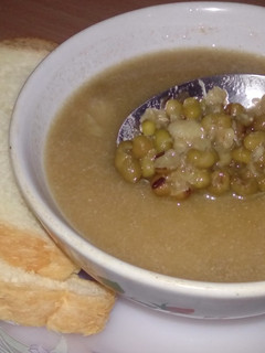 Foto resep Bubur Kacang Hijau Isi Durian