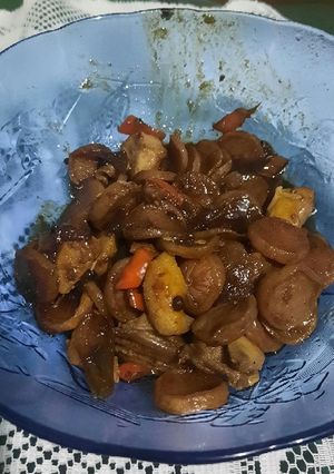 Foto resep Tumis Ayam Sosis