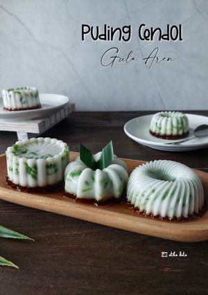 Foto resep Puding Cendol Gula Aren