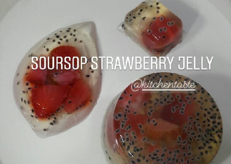 Soursop Strawberry Jelly