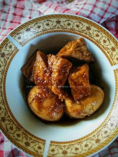 Foto resep Semur tahu & telur