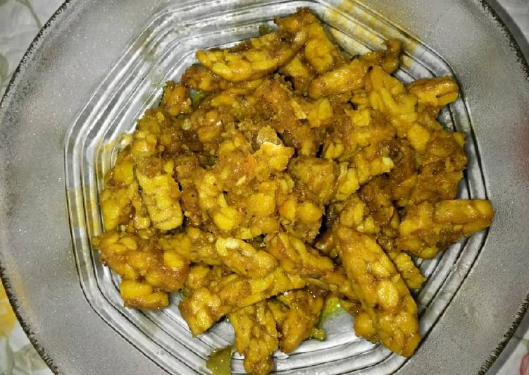 Orek Tempe kuning