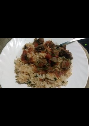 A picture of Fried rice.