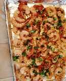 Camarones al horno