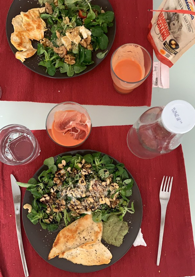 Una foto de Ensalada completa