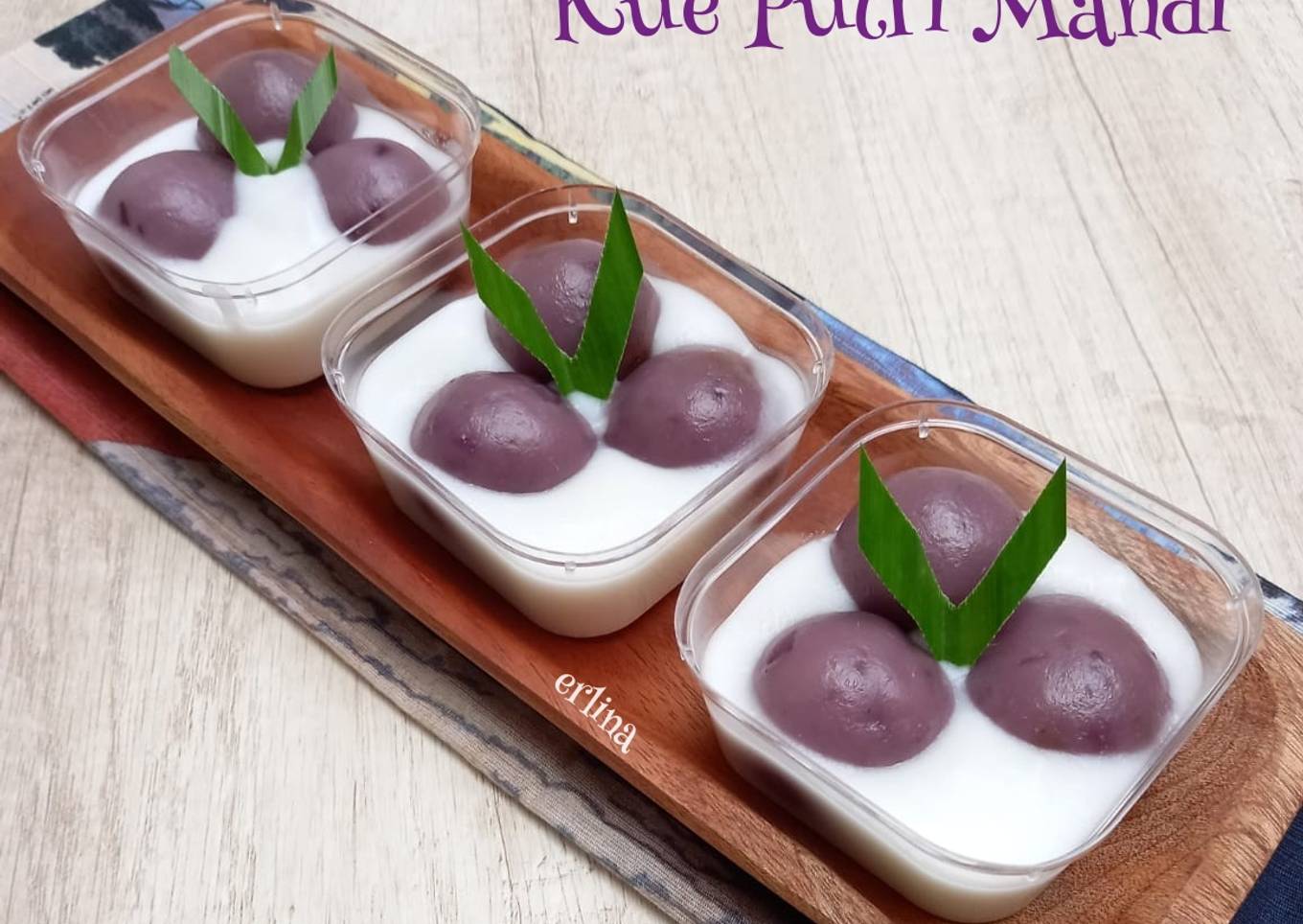 Kue Putri Mandi/ Kue Bugis Mandi