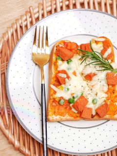 Foto resep Roti Tawar Pizza / Pizza Toast
