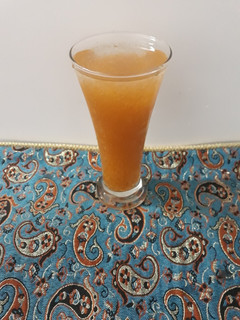 عکسی از دستور شربت عرق کاسنی و خاکشیر