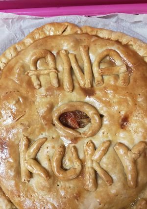 Una foto de Empanada gallega de zamburiñas