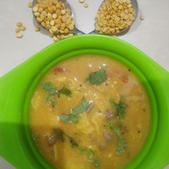 A picture of Dal Dhokli.
