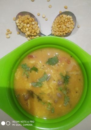A picture of Dal Dhokli.