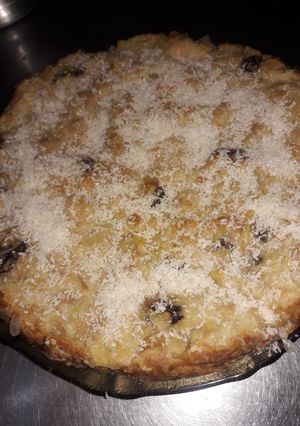 Una foto de Budín de pan dietético en sartén Essen