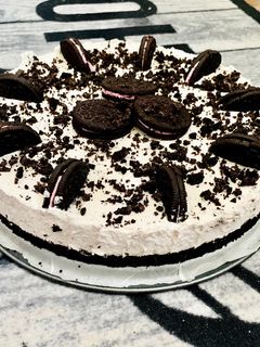 Tej-, tojásmentes oreo torta (sütés nélkül) recept fotója