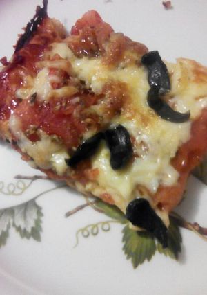 Una foto de Pizza simple y fácil 🍕