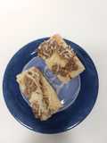 Tostas de chicharrones al microondas