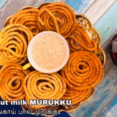 Coconut Milk Murukku A picture of Coconut Milk Murukku.