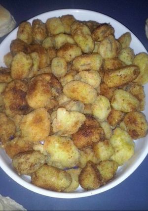 Una foto de Mejillones a la milanesa