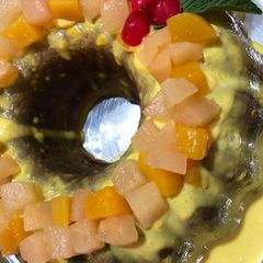 A picture of Saffron Cake.