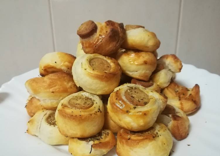 Recipe of Perfect Mini Folhados de Salsicha