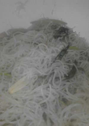 Foto resep Tumis bayam bihun