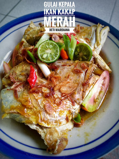 Foto resep Gulai Kepala Ikan Kakap Merah