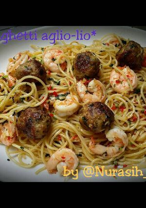 Foto resep AGLIO-LIO spaghetti