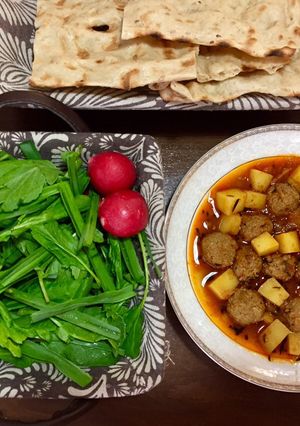 عکسی از دستور خوراک کله گنجشکی با عطر ترخون