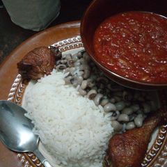 A picture of Spicy Palm oil stew.
