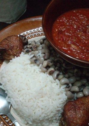A picture of Spicy Palm oil stew.