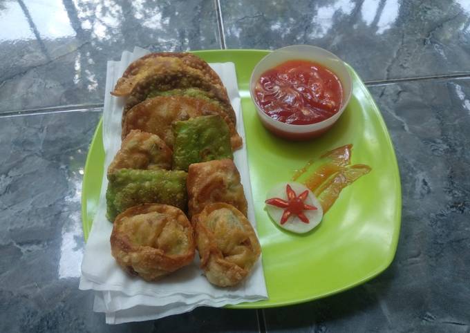 Bagaimana Menyiapkan Martabak telur mini super yummy anti bocor simple 🥠🍱🍘🍙 Anti Gagal