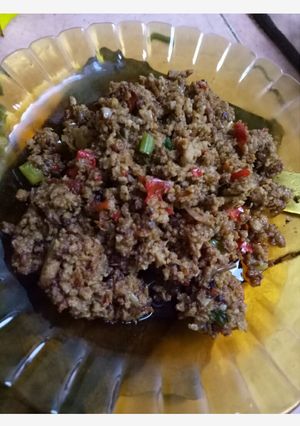 Foto resep Tumis oncom kemangi pedas
