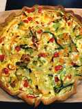 Tarte Cottage Cheese Légumes Curry