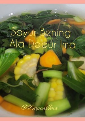 Foto resep Sayur Bening ala Dapur Ima