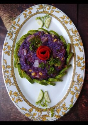 A picture of Purple Cabbage Sago Delight.