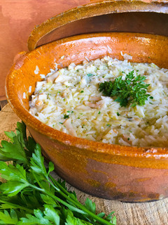 Foto de Lingueirão em arroz malandrinho