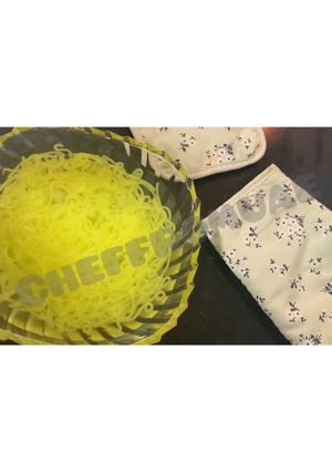 A picture of Falooda vermicelli (falooda sawiyya).