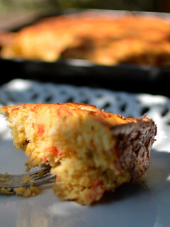 Una foto de Pastel de merluza y patatas