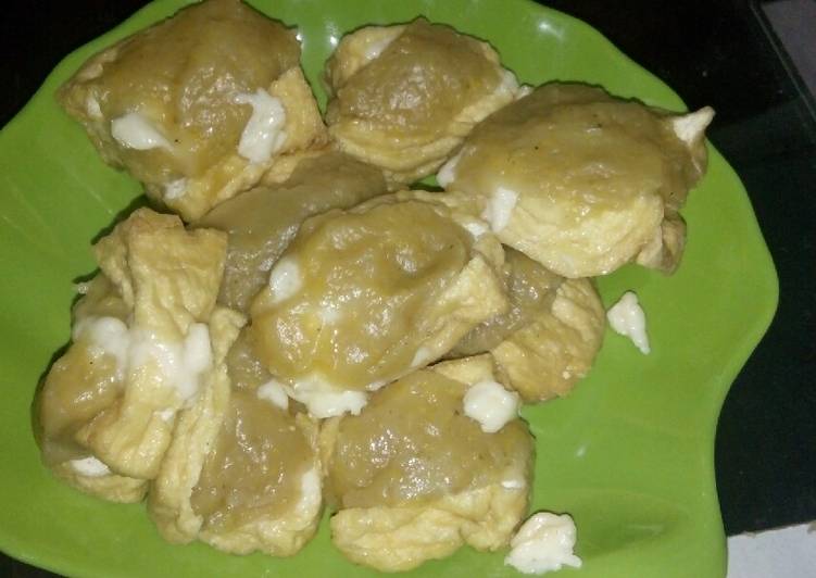 Tahu pentol mozarella