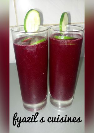 A picture of Yadda zakiyi zobo juice 1.