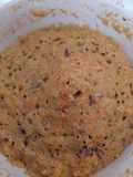 Mug cake pastel de zanahoria fit con avena