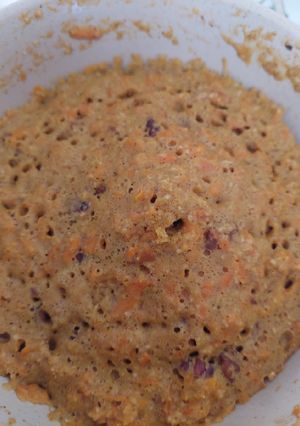 Una foto de Mug cake pastel de zanahoria fit con avena